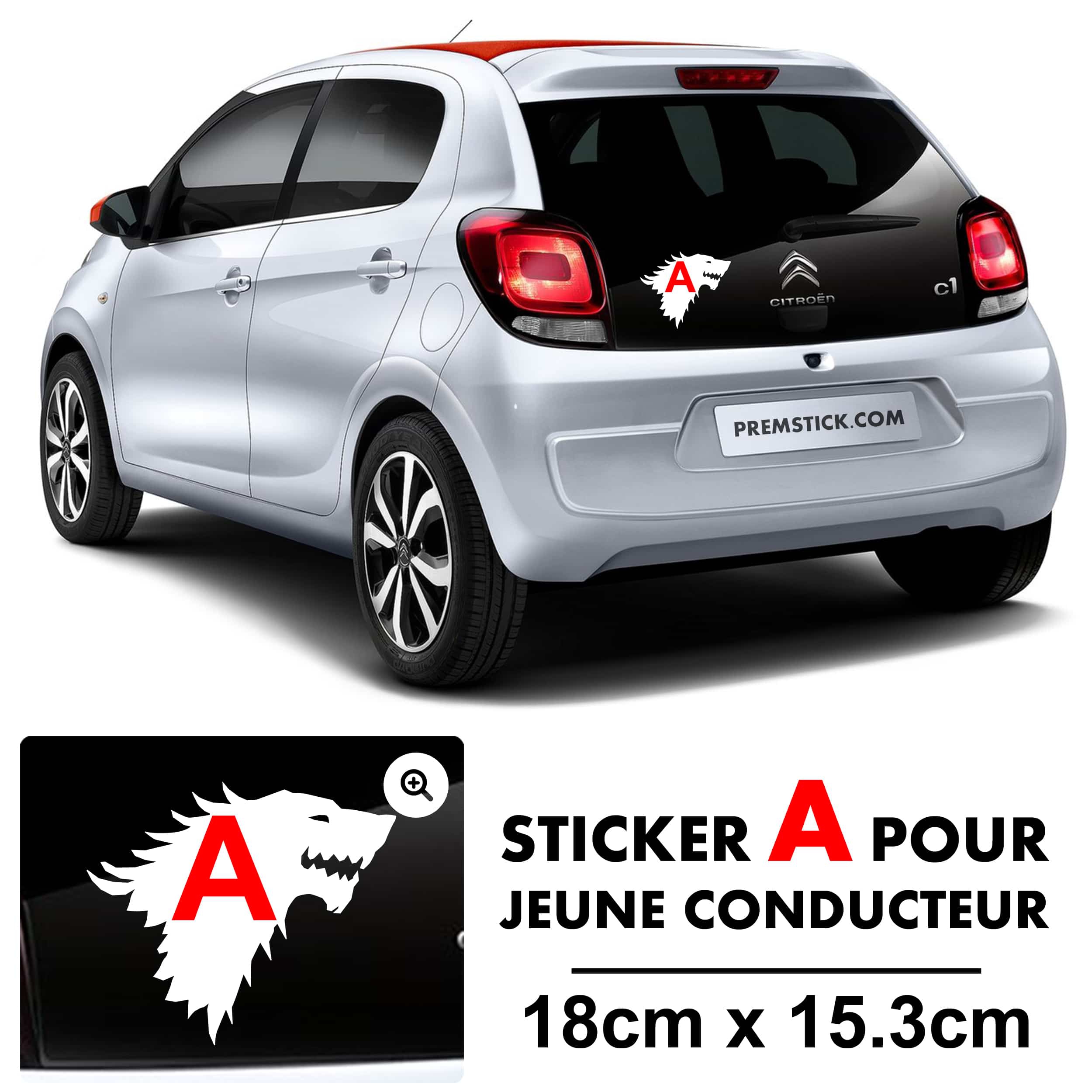 stickers-Stark-jeune-conducteur-A-autocollant-voiture-auto-game-of-thrones-sticker-adhesifs-personnalisé-min