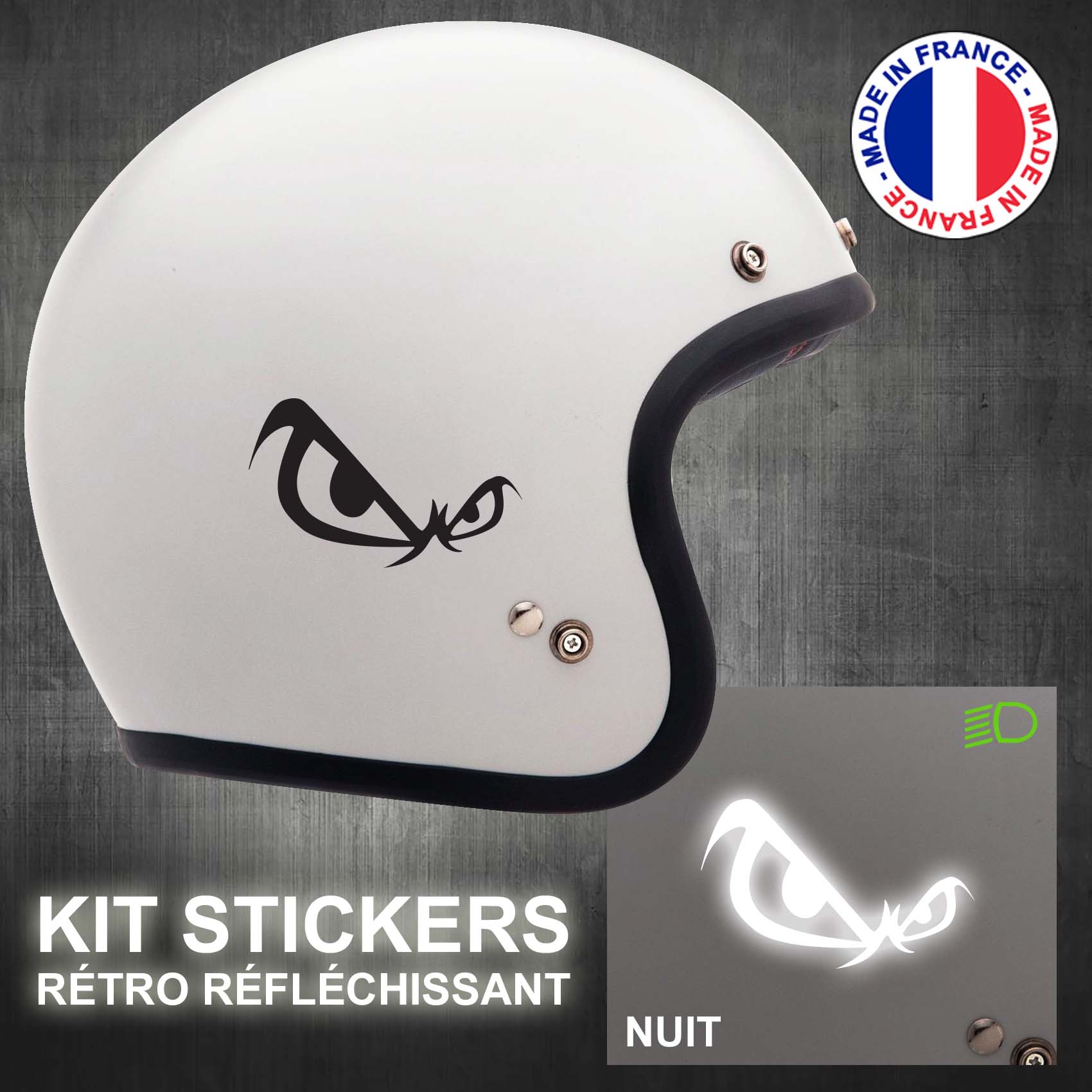 stickers-casque-moto-no-fear-ref1-retro-reflechissant-autocollant-moto-velo-tuning-racing-route-sticker-casques-adhesif-scooter-nuit-securite-decals-personnalise-personnalisable-min