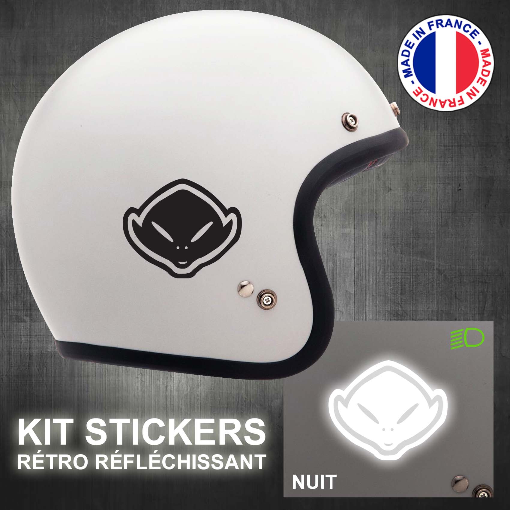 stickers-casque-moto-ufo-ref3-retro-reflechissant-autocollant-moto-velo-tuning-racing-route-sticker-casques-adhesif-scooter-nuit-securite-decals-personnalise-personnalisable-min