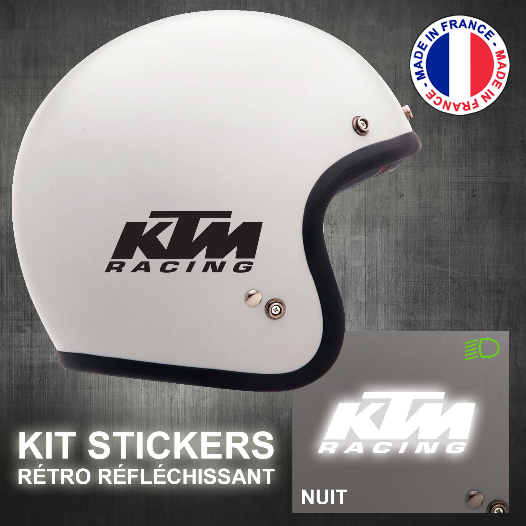 stickers-casque-moto-ktm-racing-ref2-retro-reflechissant-autocollant-blanc-moto-velo-tuning-racing-route-sticker-casques-adhesif-scooter-nuit-securite-decals-personnalise-personnalisable-min