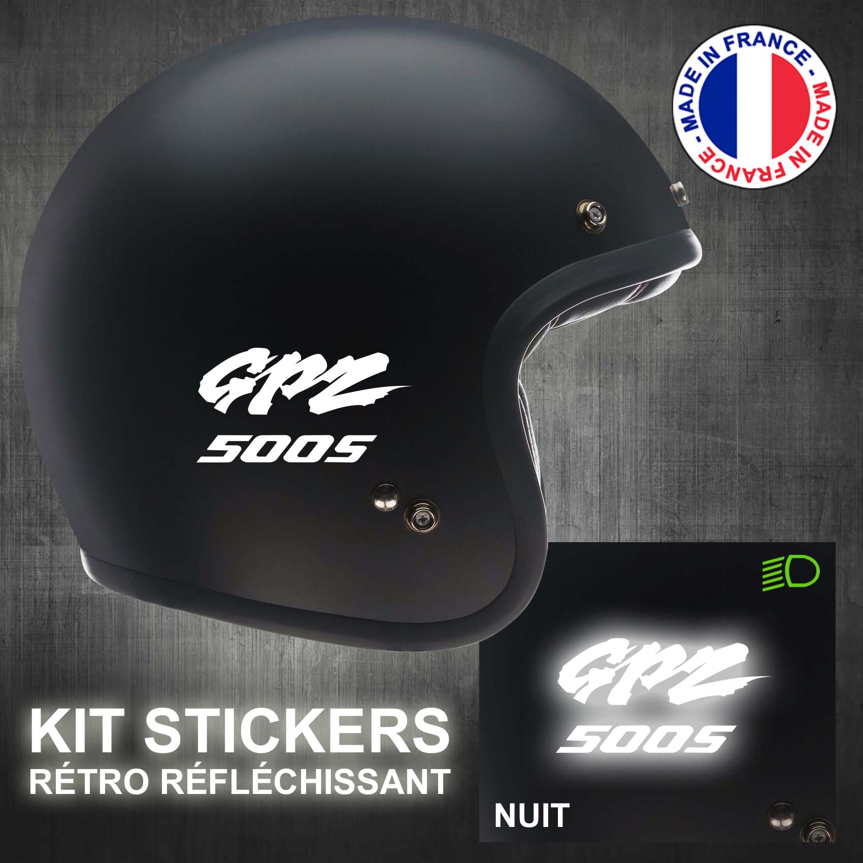 stickers-casque-moto-gpz-500s-kawasaki-ref2-retro-reflechissant-autocollant-noir-moto-velo-tuning-racing-route-sticker-casques-adhesif-nuit-securite-decals-personnalise-personnalisable-min