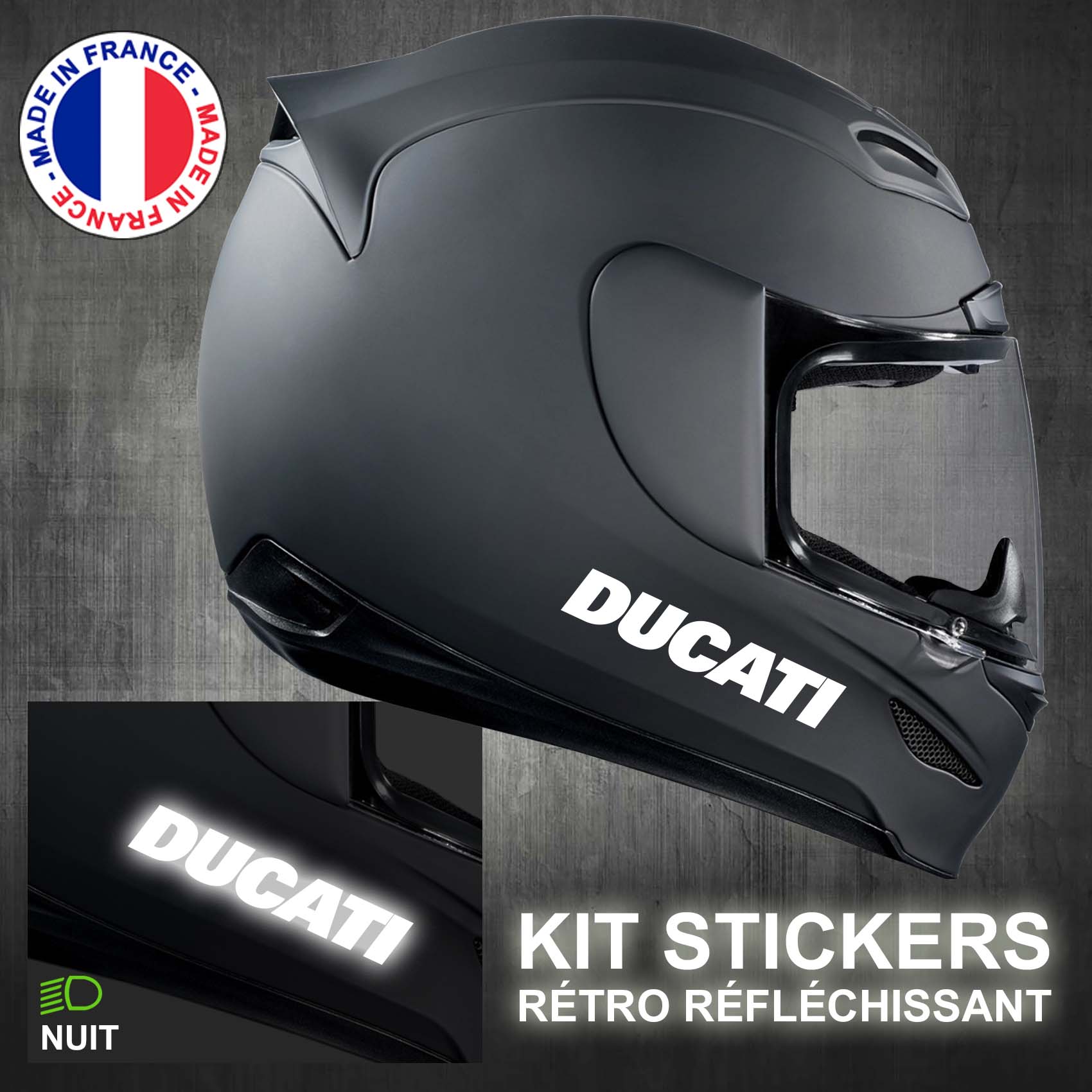 stickers-casque-moto-ducati-ref3-retro-reflechissant-autocollant-noir-moto-velo-tuning-racing-route-sticker-casques-adhesif-scooter-nuit-securite-decals-personnalise-personnalisable-min