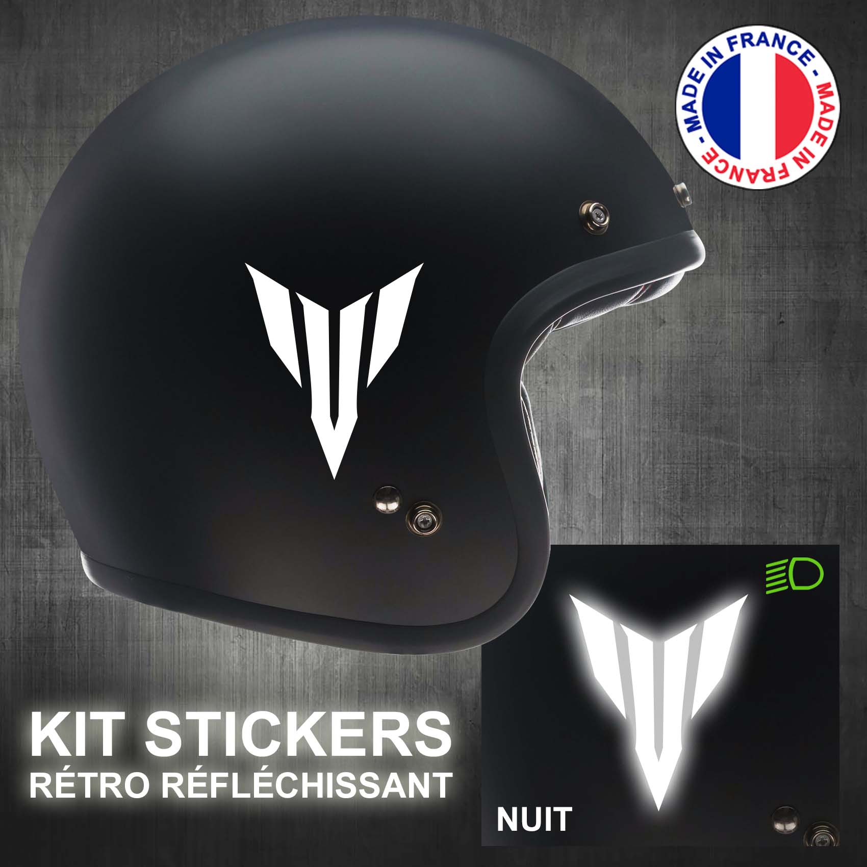 stickers-casque-moto-yamaha-ref5-retro-reflechissant-autocollant-noir-moto-velo-tuning-racing-route-sticker-casques-adhesif-scooter-nuit-securite-decals-personnalise-personnalisable-min