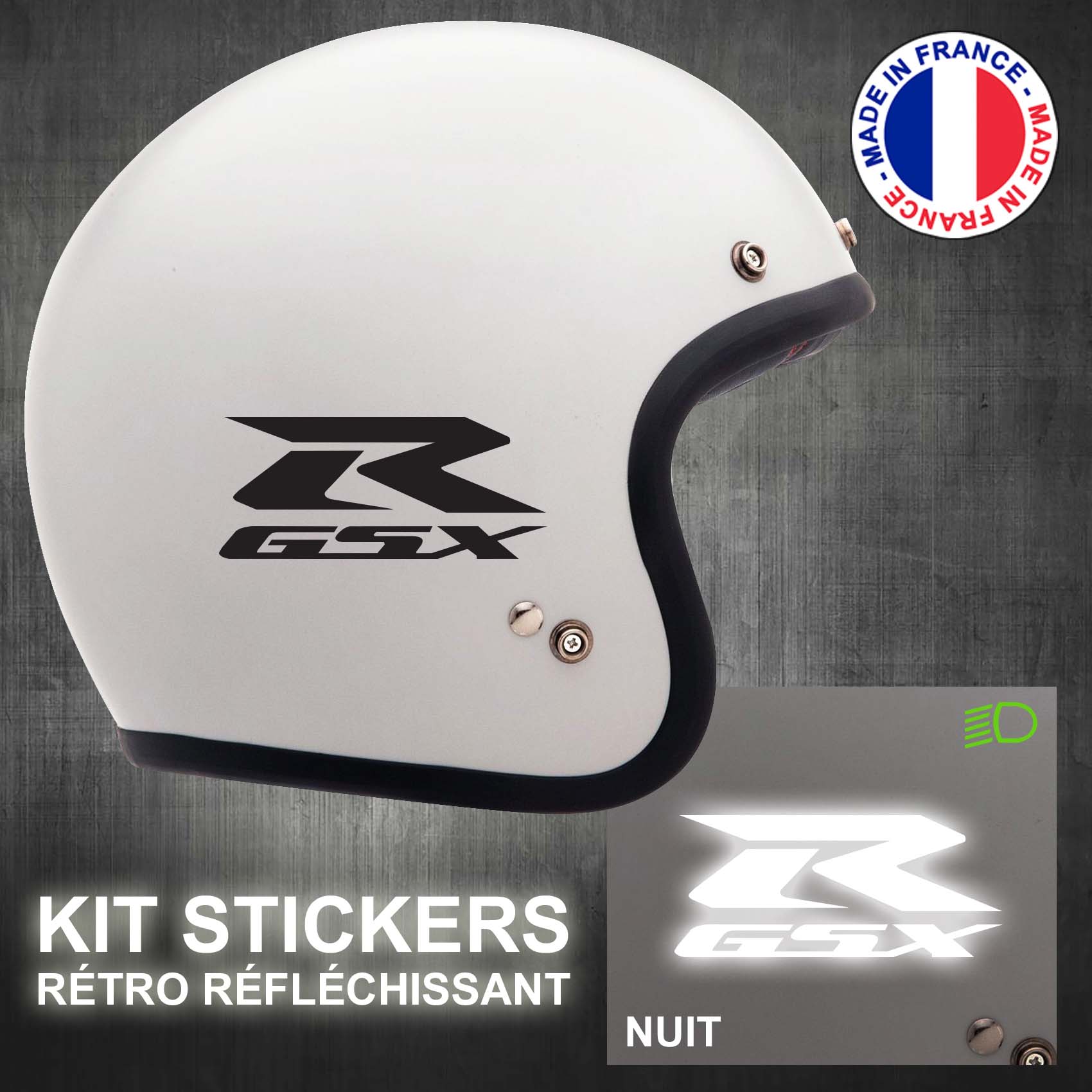 stickers-casque-moto-gsx-r-ref3-suzuki-retro-reflechissant-autocollant-blanc-moto-velo-tuning-racing-route-sticker-casques-adhesif-scooter-nuit-securite-decals-personnalise-personnalisable-min