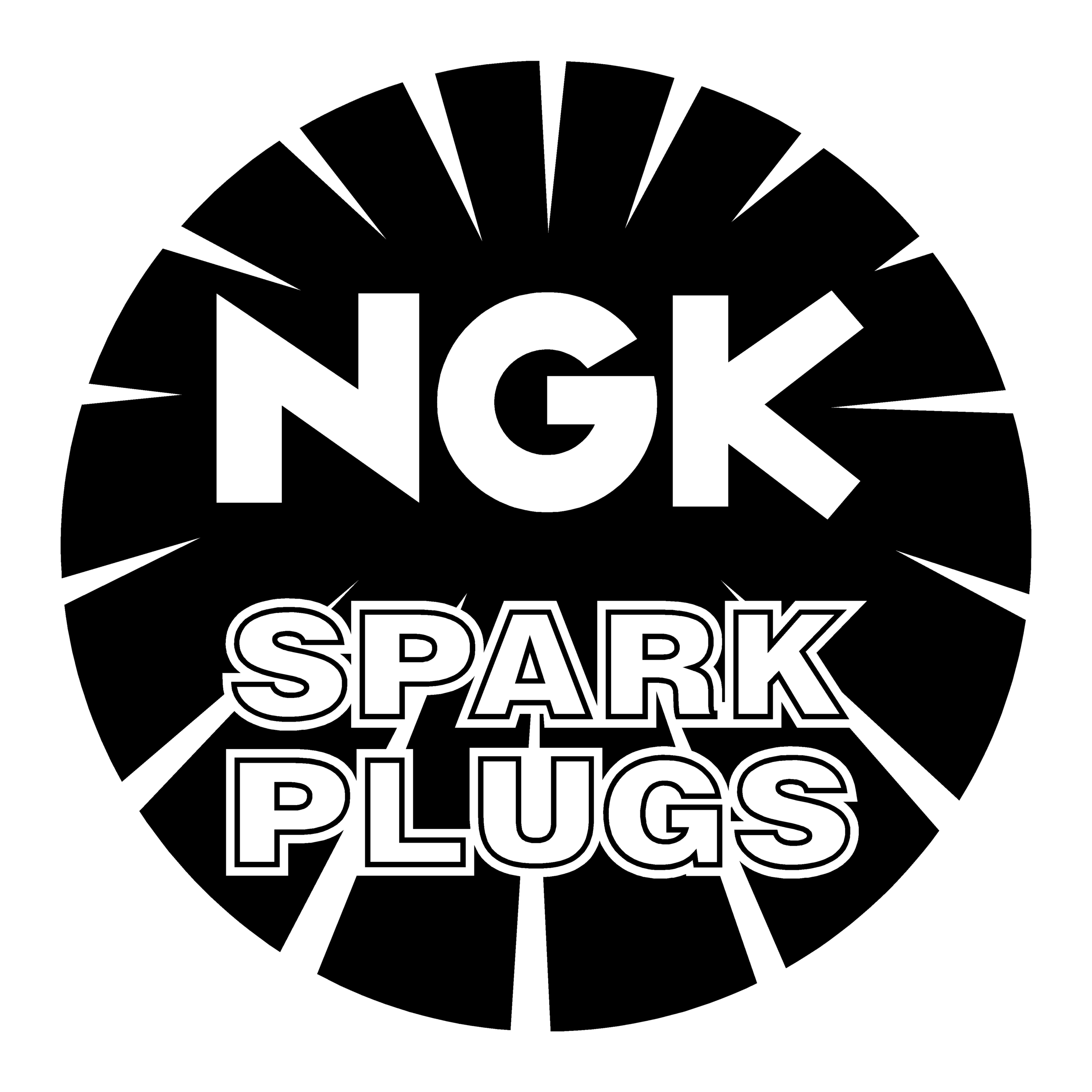 STICKERS NGK LOGO