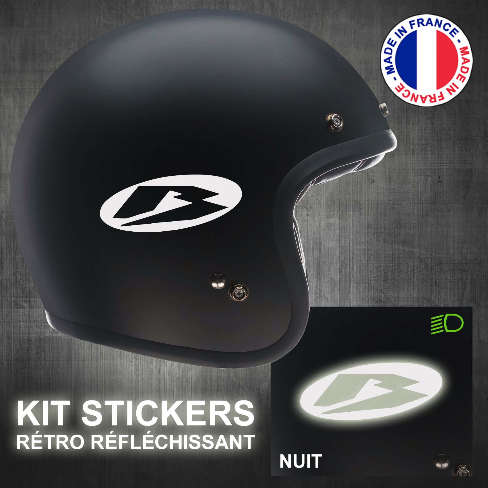 stickers-casque-moto-beta-retro-reflechissant-ref2-autocollant-blanc-reflective-sticker-casques-securite-adhesif-scooter-ref2betacasqueretro