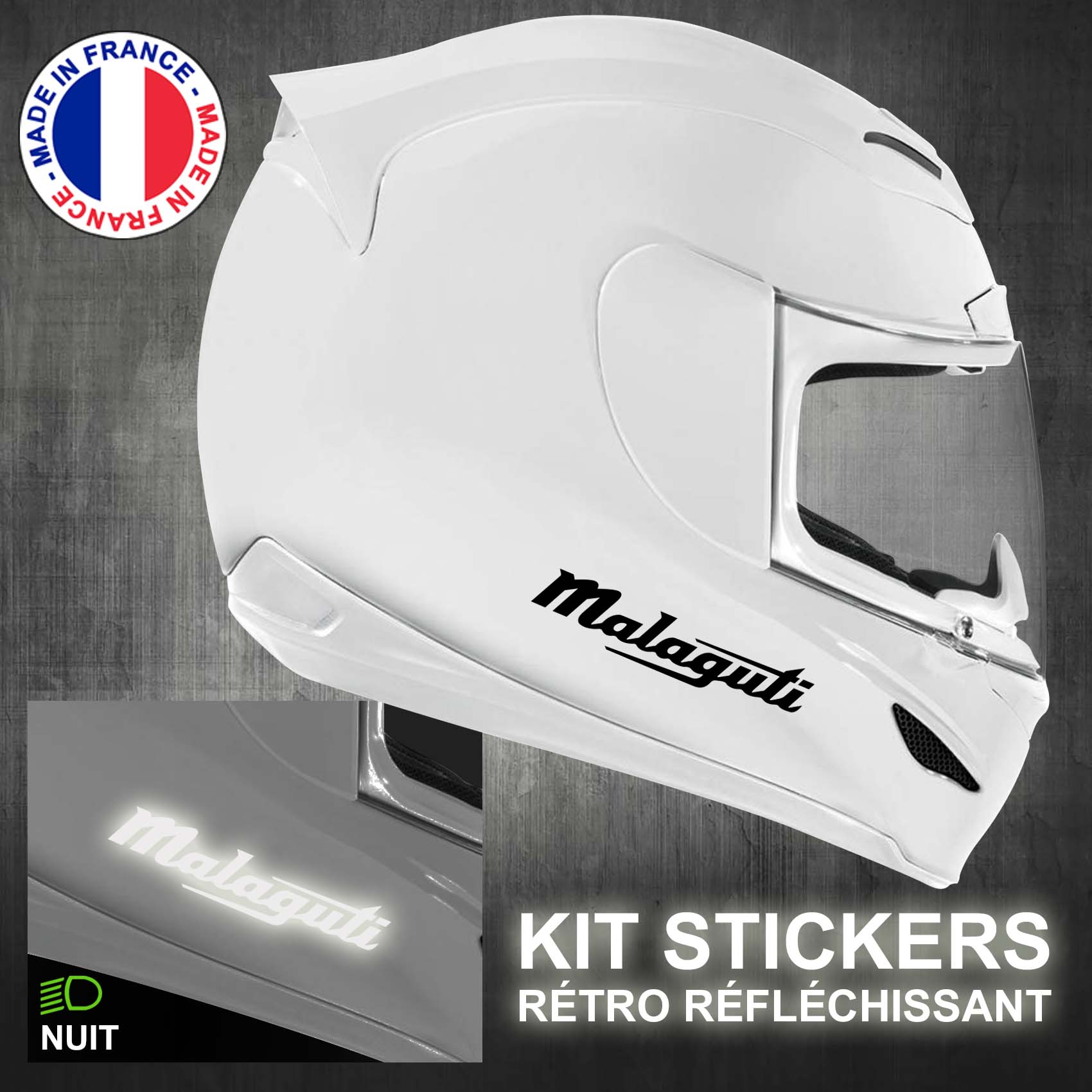 stickers-casque-moto-malaguti-retro-reflechissant-ref3-autocollant-noir-reflective-sticker-casques-securite-adhesif-scooter-ref3malaguticasqueretro