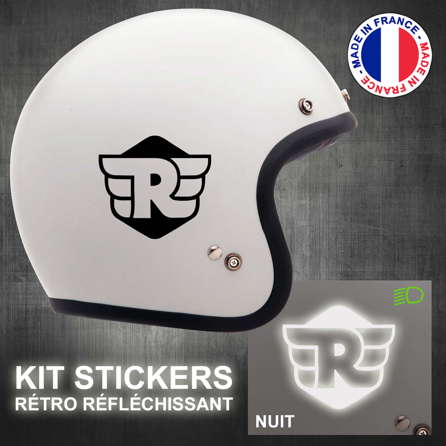 stickers-casque-moto-royal-enfield-retro-reflechissant-ref1-autocollant-noir-reflective-sticker-casques-securite-adhesif-scooter-ref1royalenfieldcasqueretro
