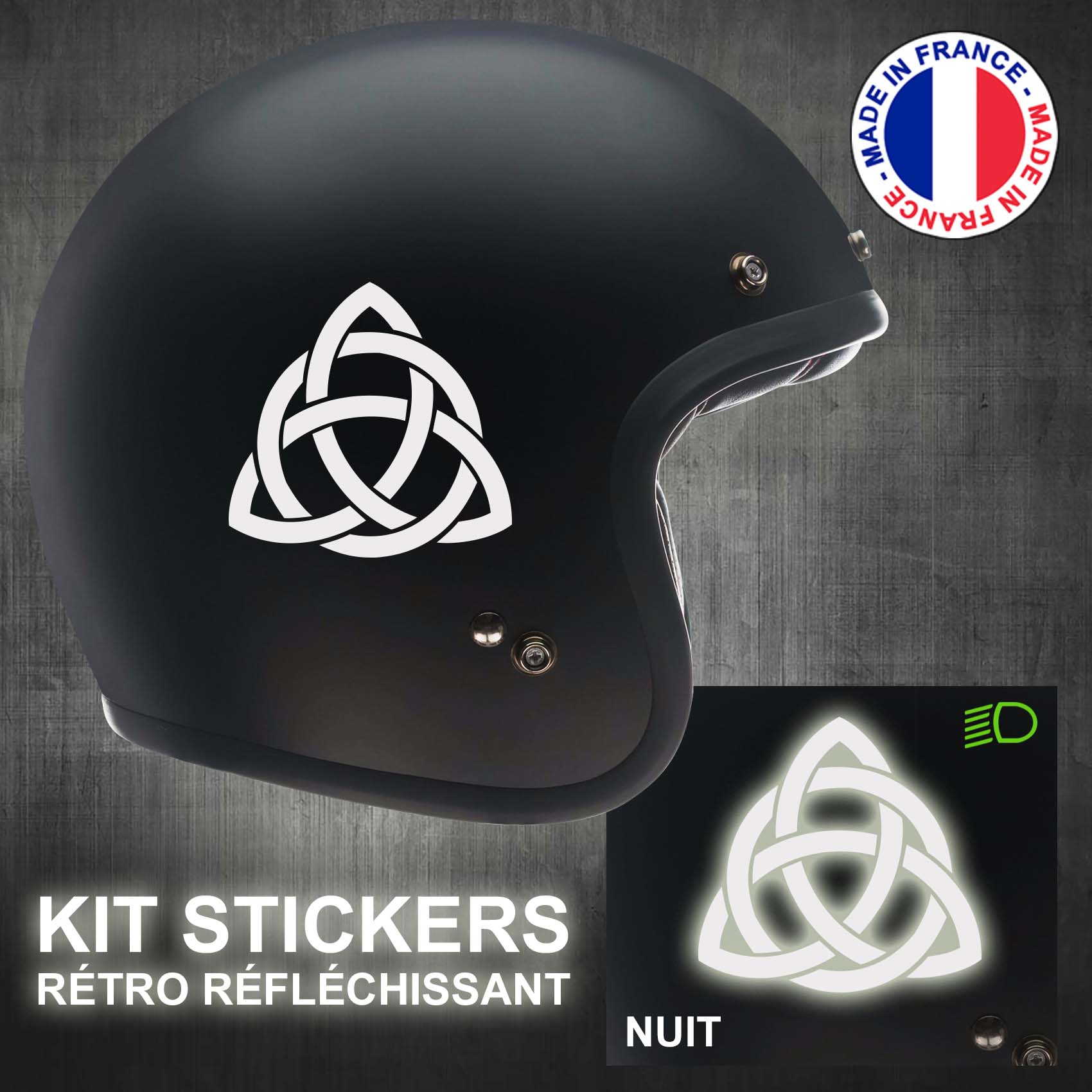 stickers-casque-moto-triquetra-retro-reflechissant-ref2-autocollant-blanc-reflective-sticker-casques-securite-adhesif-scooter-ref2triquetracasqueretro