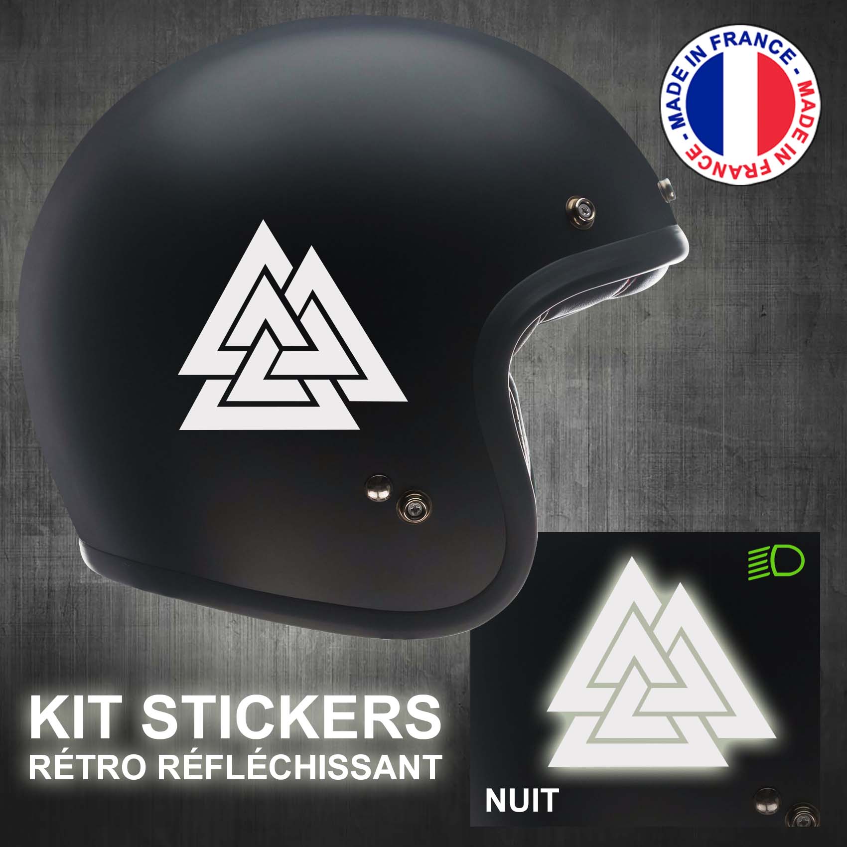 stickers-casque-moto-valknut-retro-reflechissant-ref1-autocollant-blanc-reflective-sticker-casques-securite-adhesif-scooter-ref1valknutcasqueretro