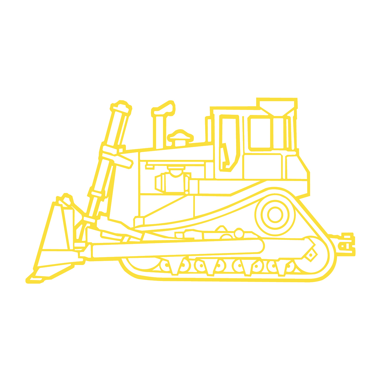 ref8caterpillar-stickers-dessin-caterpillar-autocollant-caterpillar-sticker-engins-travaux-machines-pelle-grue-chargeuse