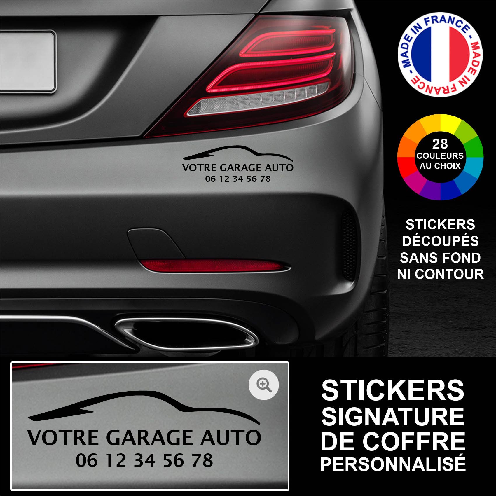 ref11signaturedecoffre-stickers-signature-de-coffre-personnalisé-m11-sticker-signature-garage-concession-autocollant-concessionnaire-automobile-sur-mesure