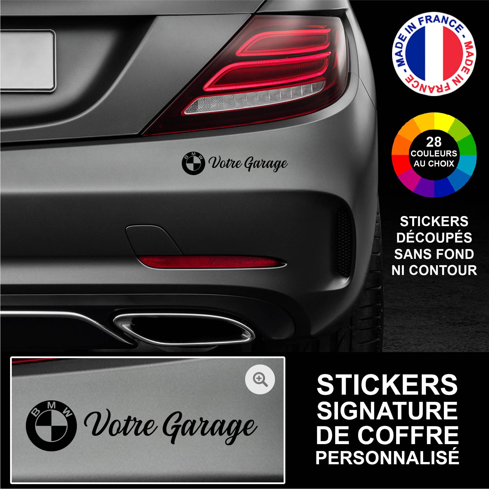 ref26signaturedecoffre-stickers-signature-de-coffre-bmw-m1-sticker-signature-garage-concession-autocollant-concessionnaire-automobile-sur-mesure