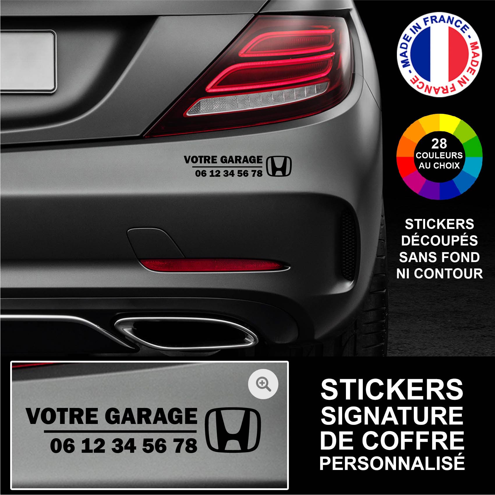 ref43signaturedecoffre-stickers-signature-de-coffre-honda-m3-sticker-signature-garage-concession-autocollant-concessionnaire-automobile-sur-mesure