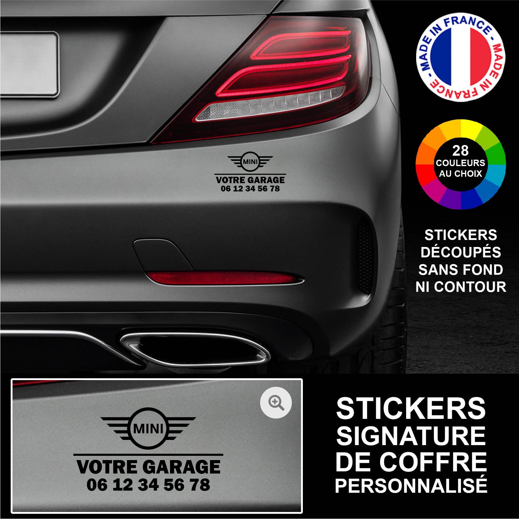 ref90signaturedecoffre-stickers-signature-de-coffre-mini-m3-sticker-signature-garage-concession-autocollant-concessionnaire-automobile-sur-mesure