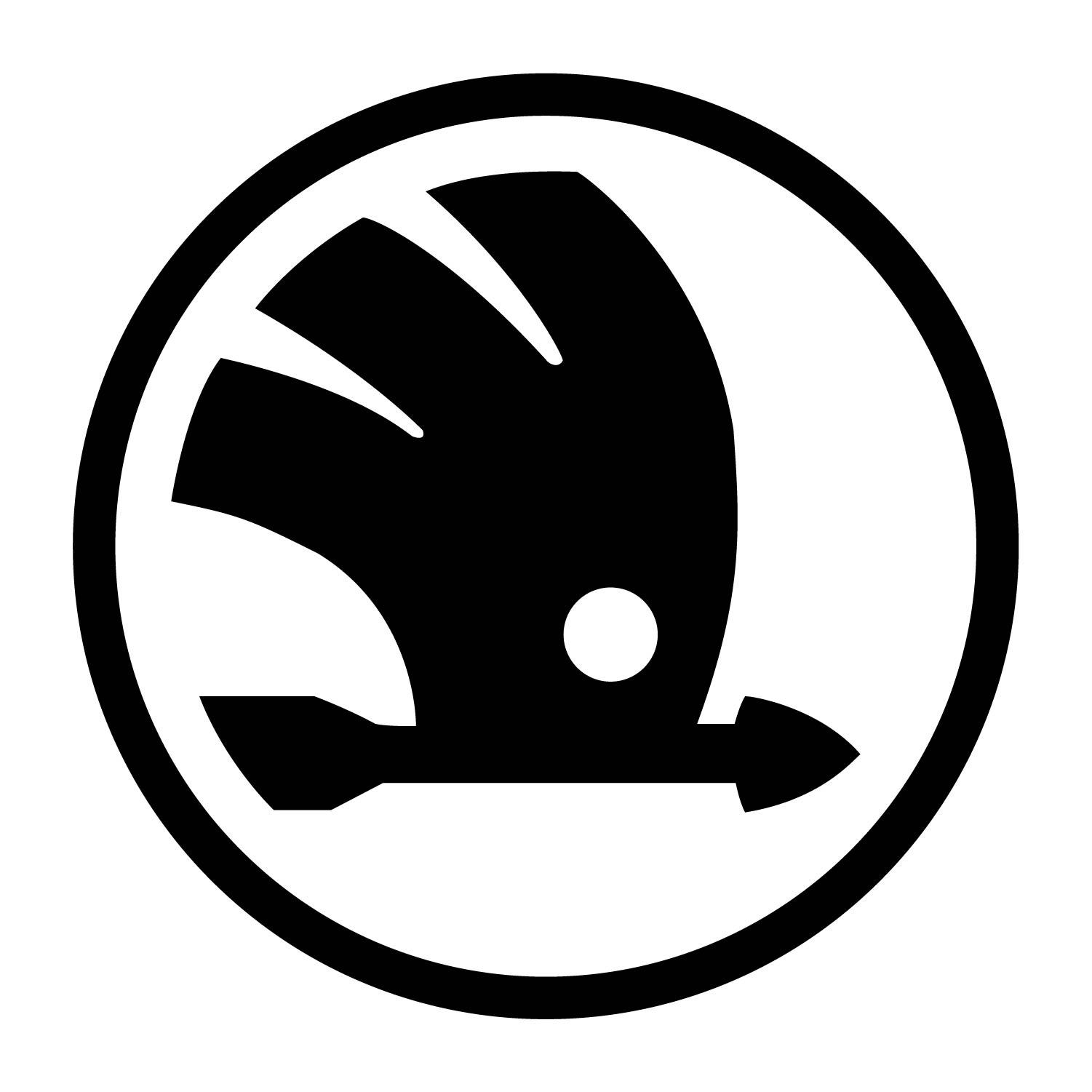 ref19skoda-stickers-skoda-nouveau-logo-autocollant-voiture-sticker-skoda-nouveau-logo