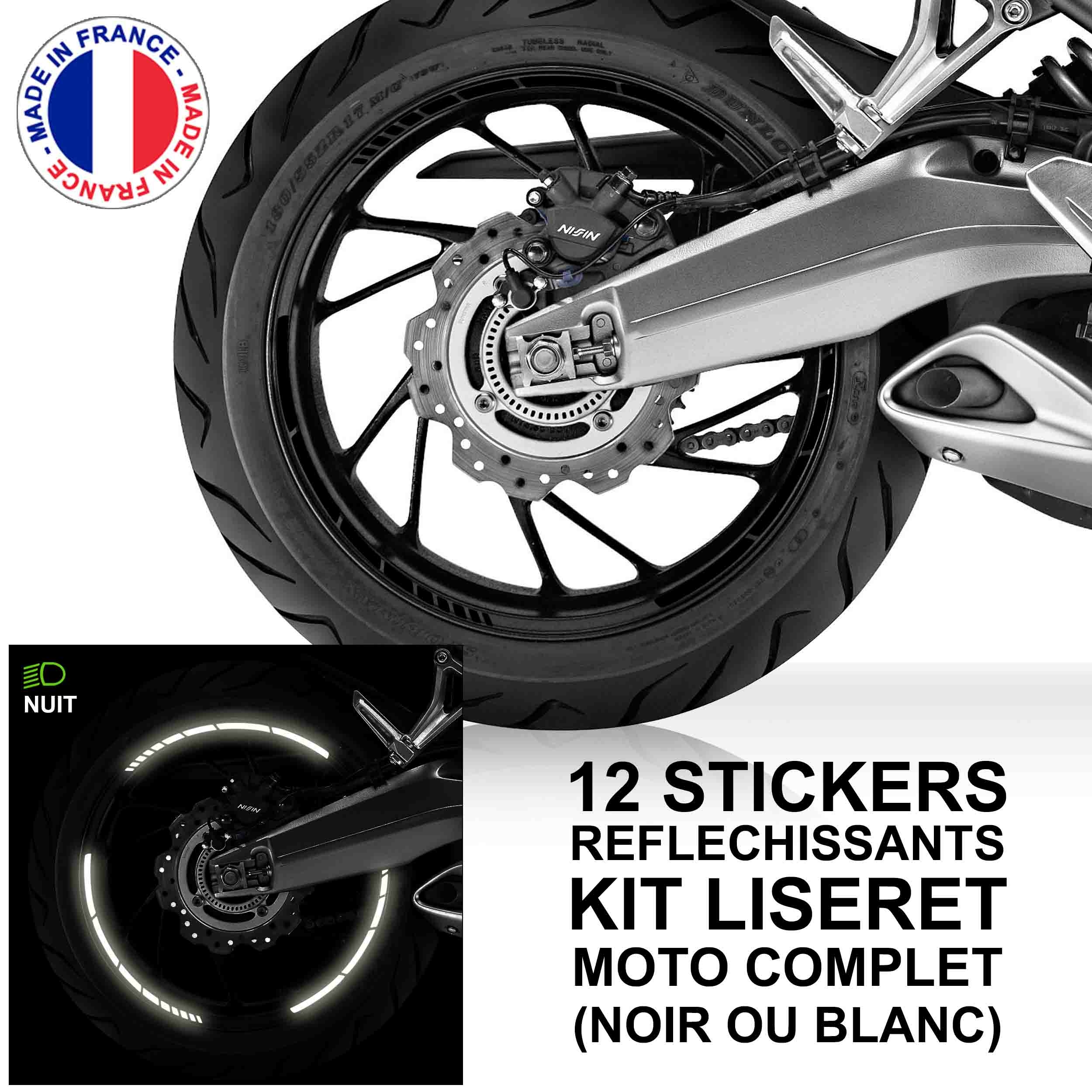 ref1liseretreflechissantmoto-Liseret-jante-moto-reflechissant-modele-1-stickers-autocollant-roue-scooter-kit-deco-courbe-velo-adhesif-noir