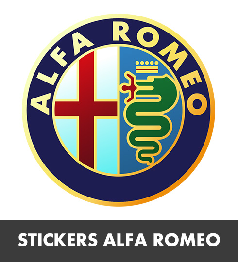 Stickers voiture Alfa Romeo