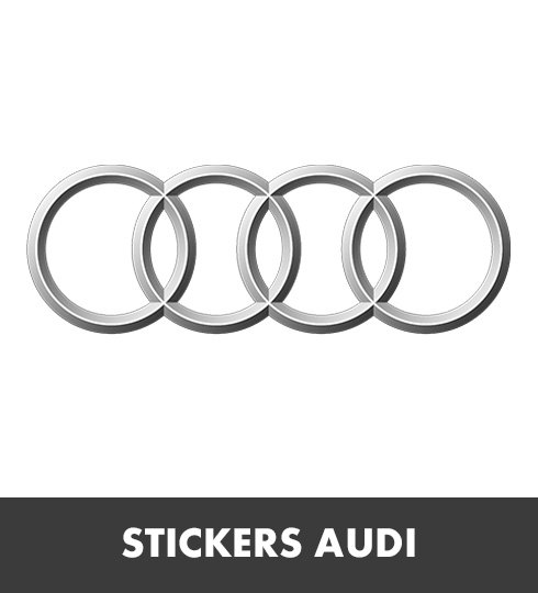 Stickers voiture Audi