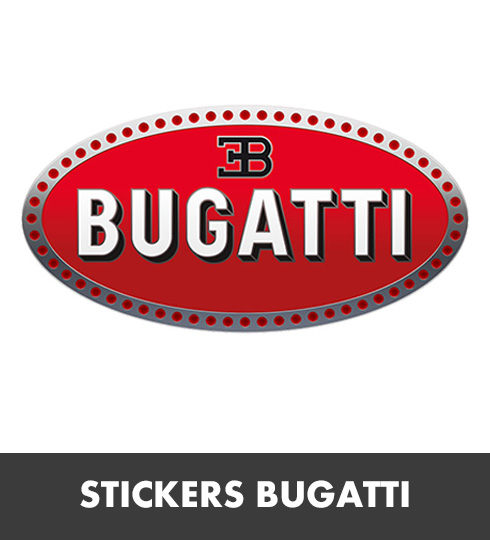Stickers voiture sport Bugatti