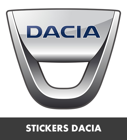 Stickers voiture Dacia