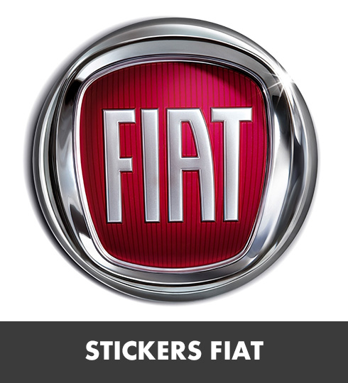 Stickers voiture Fiat