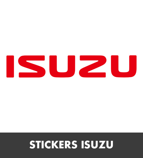 Stickers voiture Isuzu