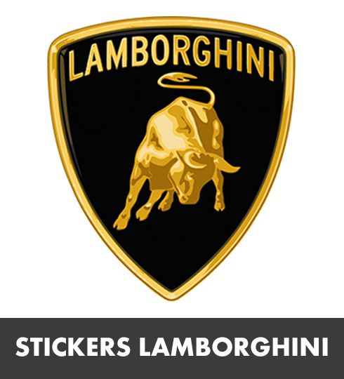 Stickers voiture sport Lamborghini