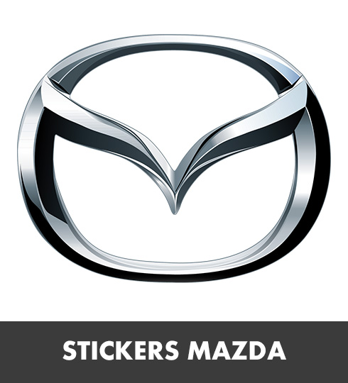 Stickers voiture Mazda