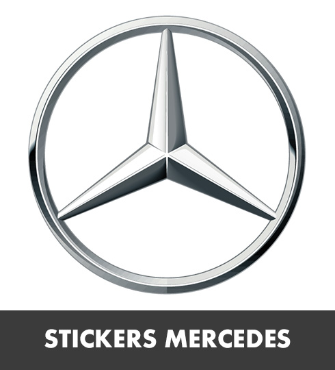 Stickers voiture Mercedes Benz
