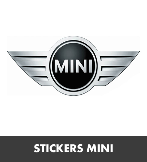 Stickers voiture Mini