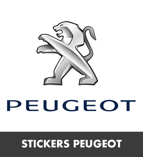 Stickers voiture Peugeot