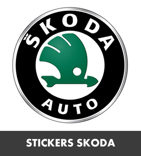 Stickers voiture Skoda