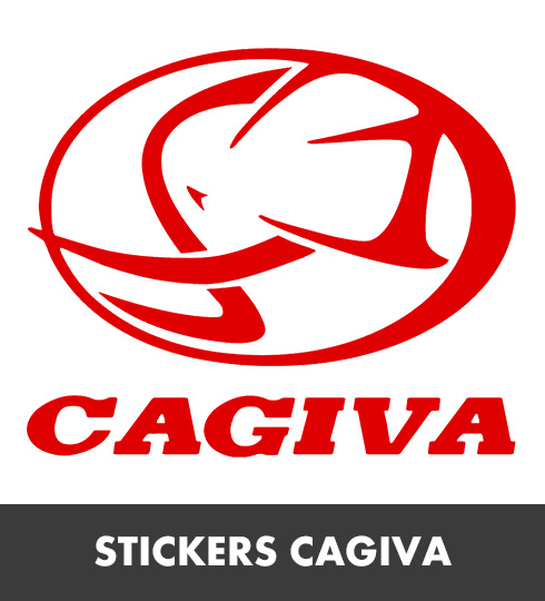 Stickers moto Cagiva