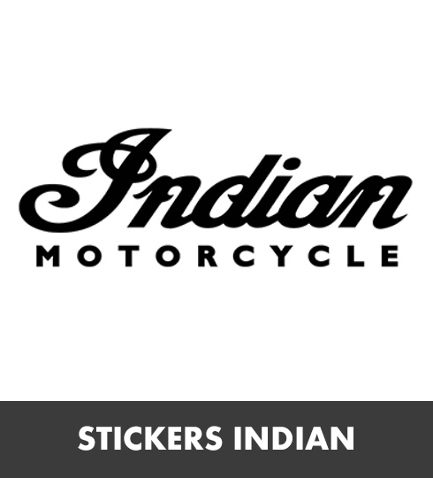 Stickers moto Indian