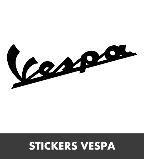 Stickers moto Vespa