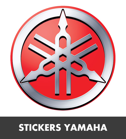 Stickers moto Yamaha
