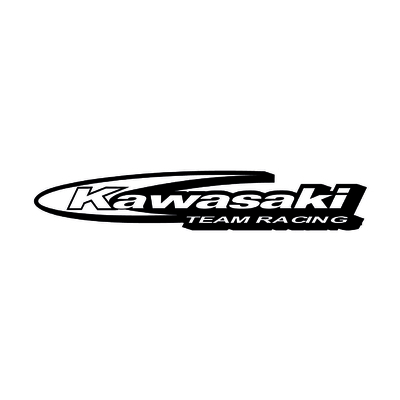 STICKERS KAWASAKI TEAM RACING CONTOUR