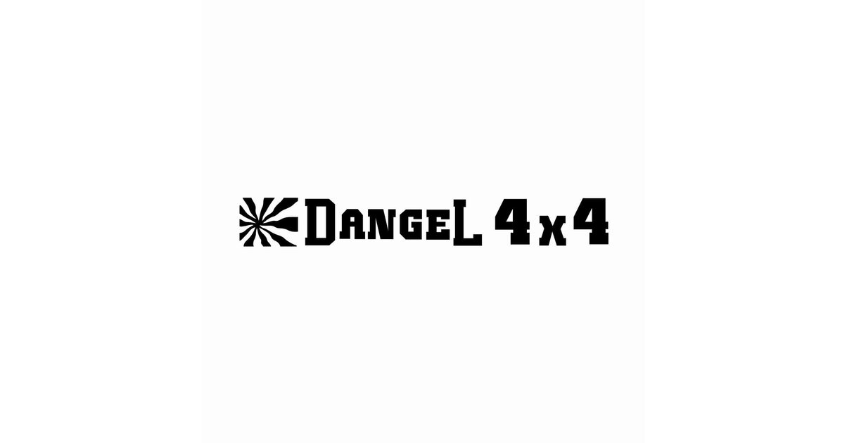 Autocollant Dangel 4x4 Logo - Stickers 4x4