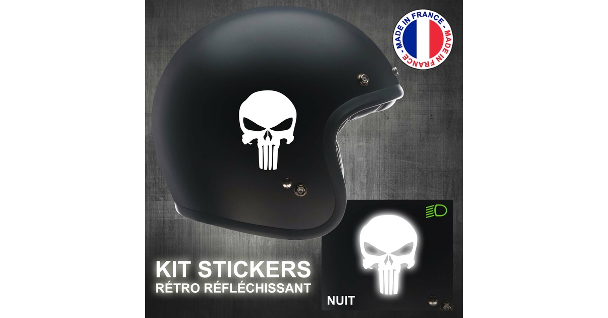 Adesivi Vinile Per Esterni Adesivi Teschio Punisher Per Auto E Moto
