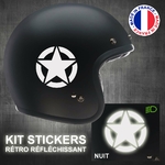 stickers-casque-moto-etoile-army-retro-reflechissant-ref1-autocollant-blanc-reflective-sticker-casques-securite-adhesif-scooter-ref1etoilearmycasqueretro
