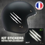 stickers-casque-moto-griffes-retro-reflechissant-ref1-autocollant-blanc-reflective-sticker-casques-securite-adhesif-scooter-ref1griffescasqueretro