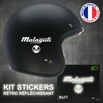 stickers-casque-moto-malaguti-retro-reflechissant-ref4-autocollant-blanc-reflective-sticker-casques-securite-adhesif-scooter-ref4malaguticasqueretro