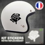 stickers-casque-moto-rose-retro-reflechissant-ref3-autocollant-noir-reflective-sticker-casques-securite-adhesif-scooter-ref3rosecasqueretro