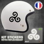 stickers-casque-moto-triskel-retro-reflechissant-ref1-autocollant-noir-reflective-sticker-casques-securite-adhesif-scooter-ref1triskelcasqueretro
