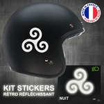 stickers-casque-moto-triskel-retro-reflechissant-ref1-autocollant-blanc-reflective-sticker-casques-securite-adhesif-scooter-ref1triskelcasqueretro