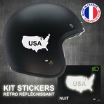 stickers-casque-moto-usa-retro-reflechissant-ref1-autocollant-blanc-reflective-sticker-casques-securite-adhesif-scooter-ref1usacasqueretro