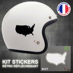 stickers-casque-moto-usa-retro-reflechissant-ref2-autocollant-noir-reflective-sticker-casques-securite-adhesif-scooter-ref2usacasqueretro