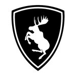 ref15volvotruck-stickers-volvo-élan-blason-plein-autocollant-camion-volvo-sticker-poid-lourd-truck-voiture-élan-renne-caribou