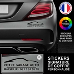 ref9signaturedecoffre-stickers-signature-de-coffre-personnalisé-m9-sticker-signature-garage-concession-autocollant-concessionnaire-automobile-sur-mesure